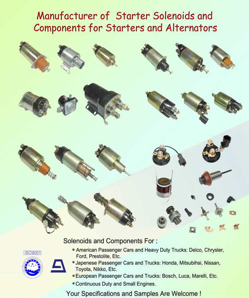 Starter Solenoid Components