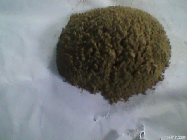 Dried azolla powder