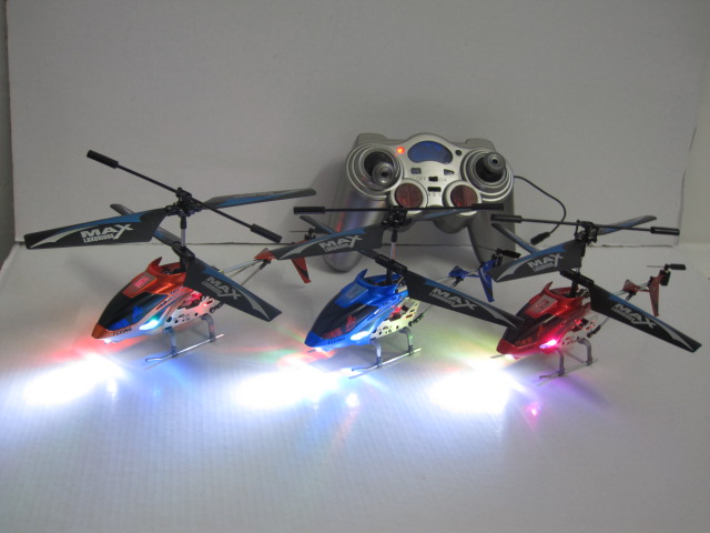 3 CH rc helicopter with gyro