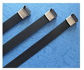 PVC covered stainless steel cable tie