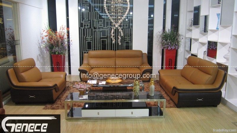 Middle East Style Leather Couch, Living Room Furniture Set