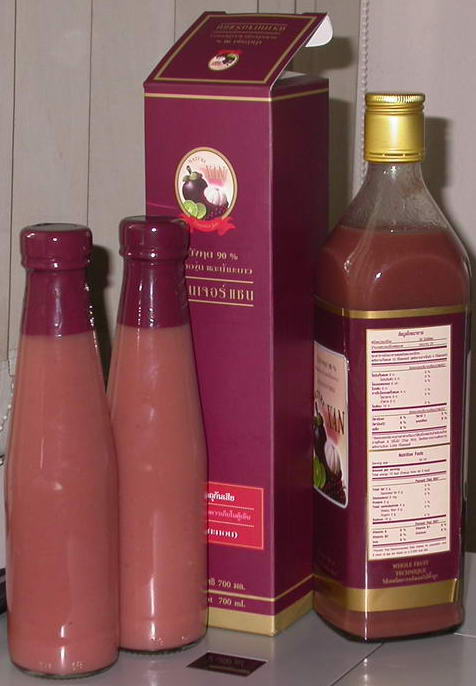 Whole mangosteen Juice