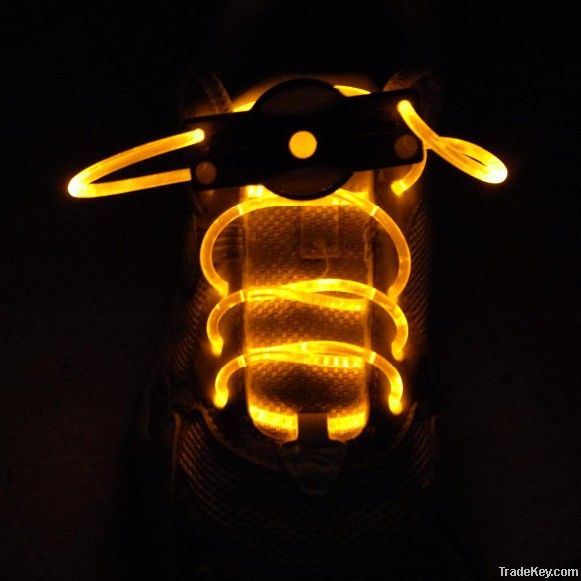 LED shoelace, glow shoelace, flashing shoelace, fashion shoelace