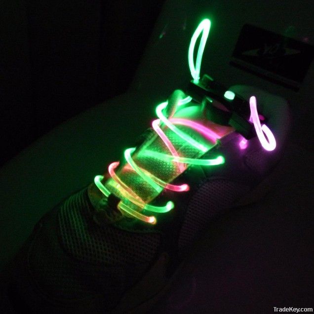 LED shoelace, laser shoelace, majic shoelace, fashion shoelace