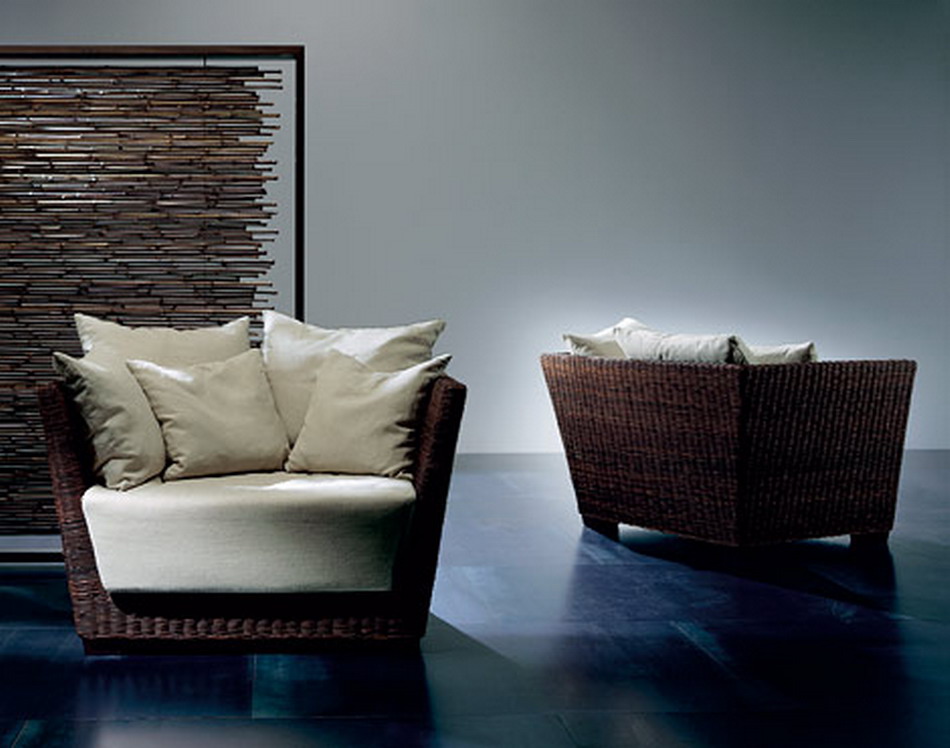 Rattan Sofa