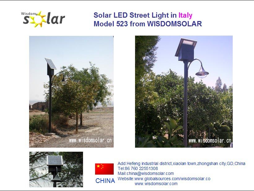 solar garden light