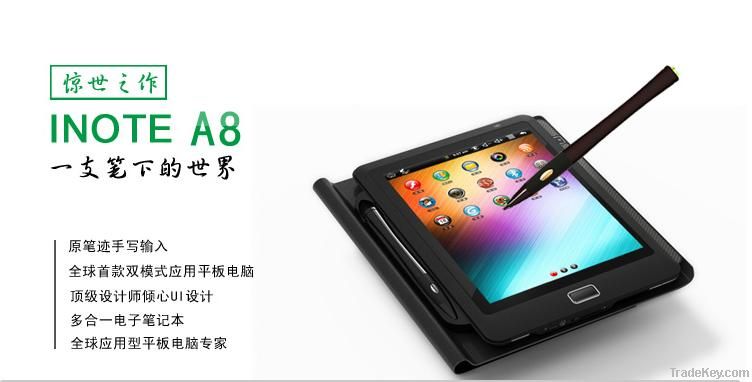 8 inch  electromagnetic screen tablet pc