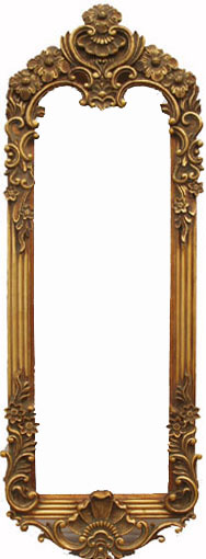 Wooden Mirror Frame (C-6501)