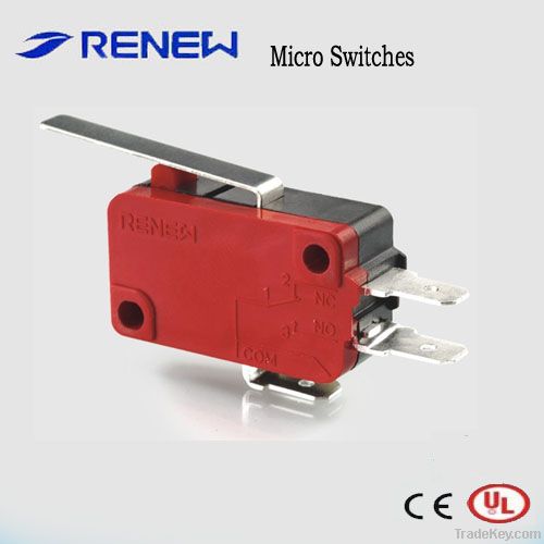 Hinge lever type Micro Switch