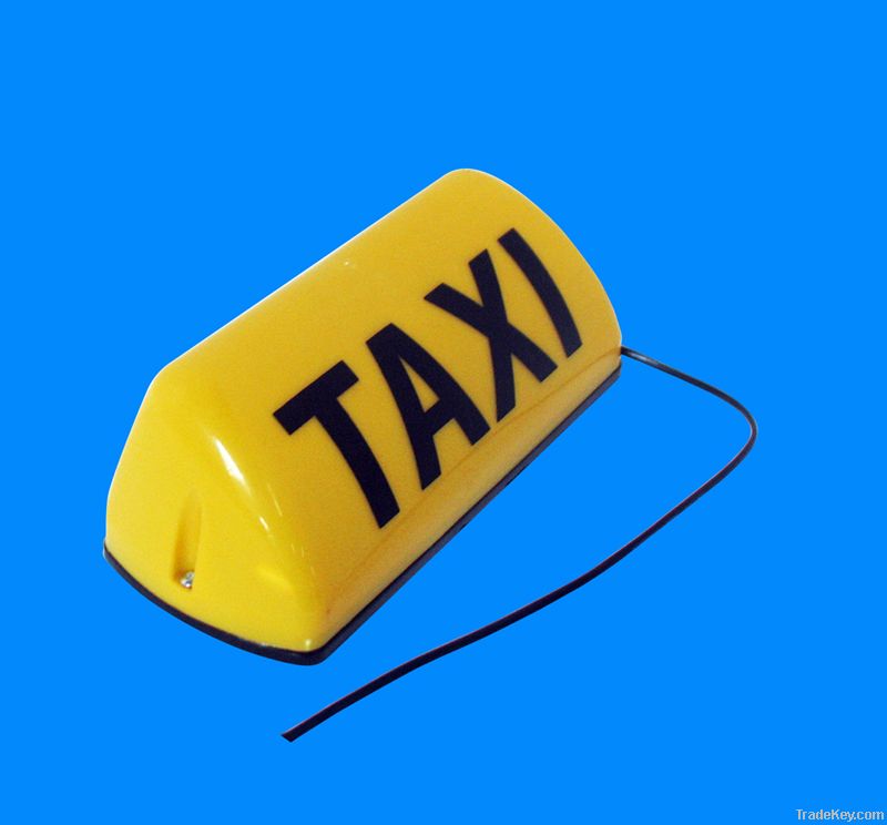 taxi top lamp, taxi lamp