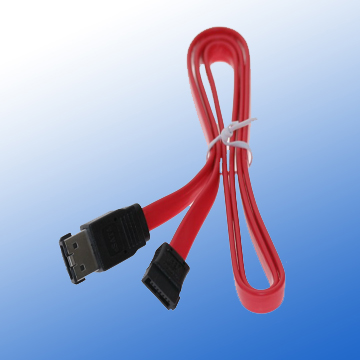 7p External sata data  red calbe