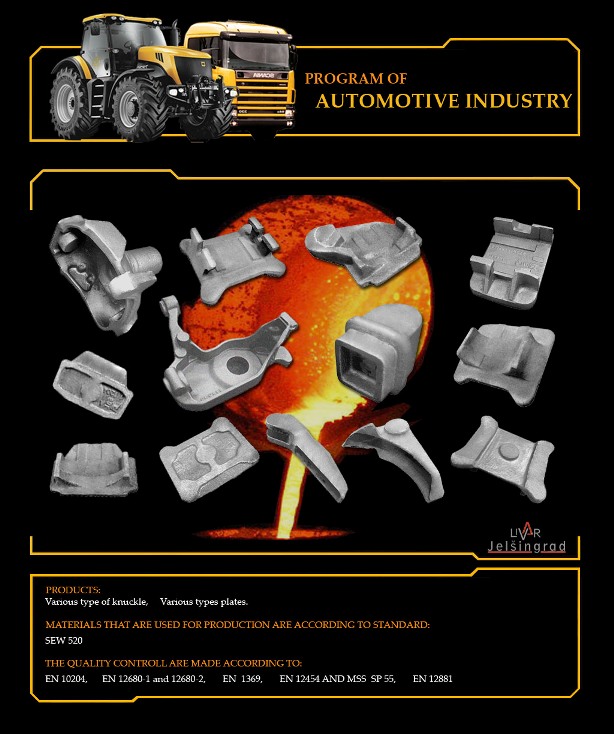 Castings for Automotive industry