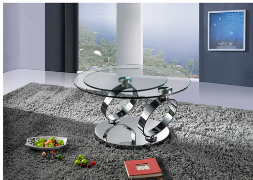 modern glass coffee table 0861