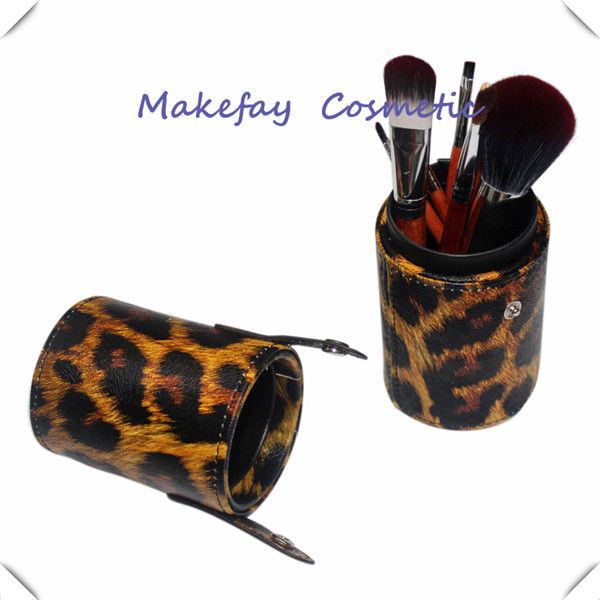 Makefay Leopard professional cosmetic brushes on hot sale
