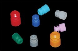 Test Tube Stopper, Flange Type, PP