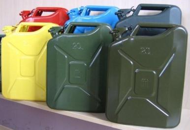 20 Litre matal jerry cans with UN certificate