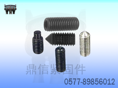 Alloy Steel Hex socket  head set screw  DIN916-45H