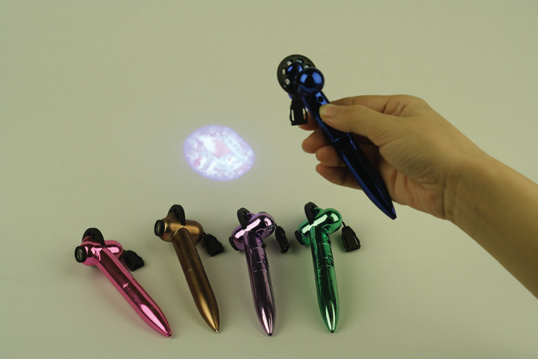 projection flashing pen