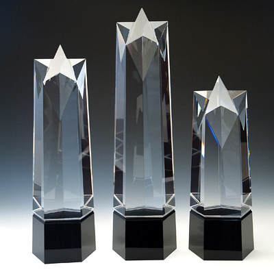 star crystal trophy