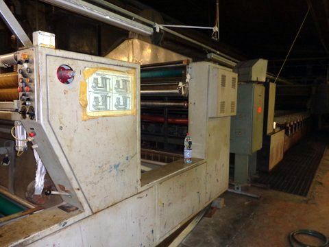 Reggiani SINTESI Rotary Printing Machine/185 width 9 colours 1992 yoc