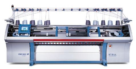 Stoll 822 Hp 2012 Model 7 Gg Flat Knitting Machine X 4 Sets