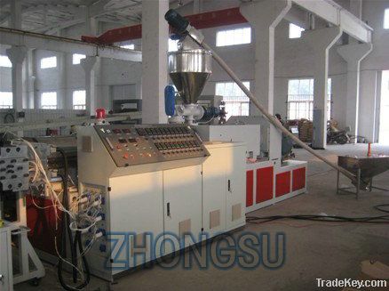 PVC windows and door profile extrusion line-extruder machinery