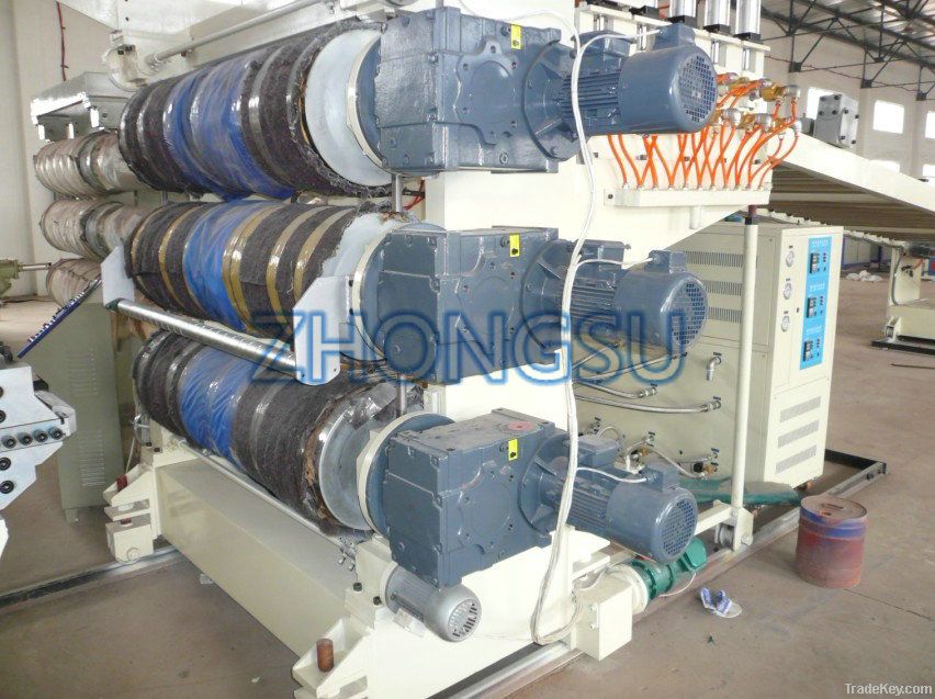 ABS/HIPS sheet extrusion line