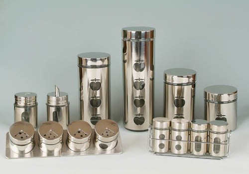 glass kitchenware sets with stainless steel