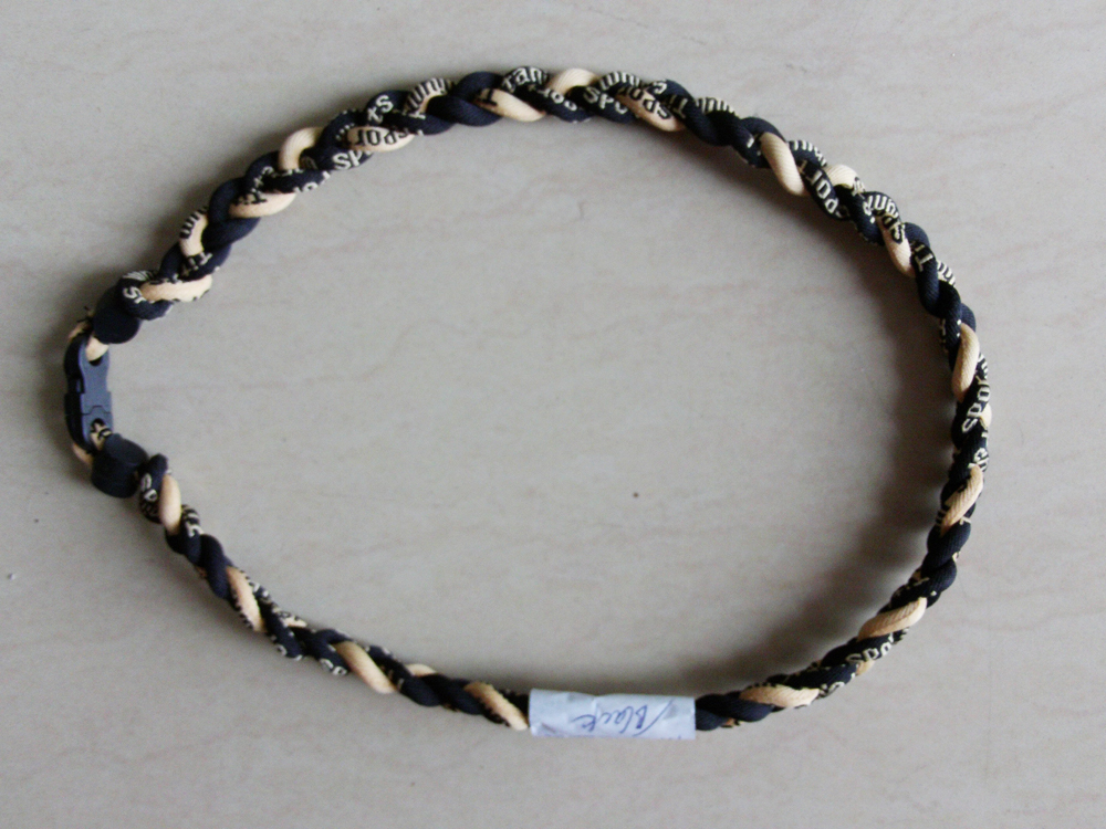 Weave Phiten Titanium Necklace