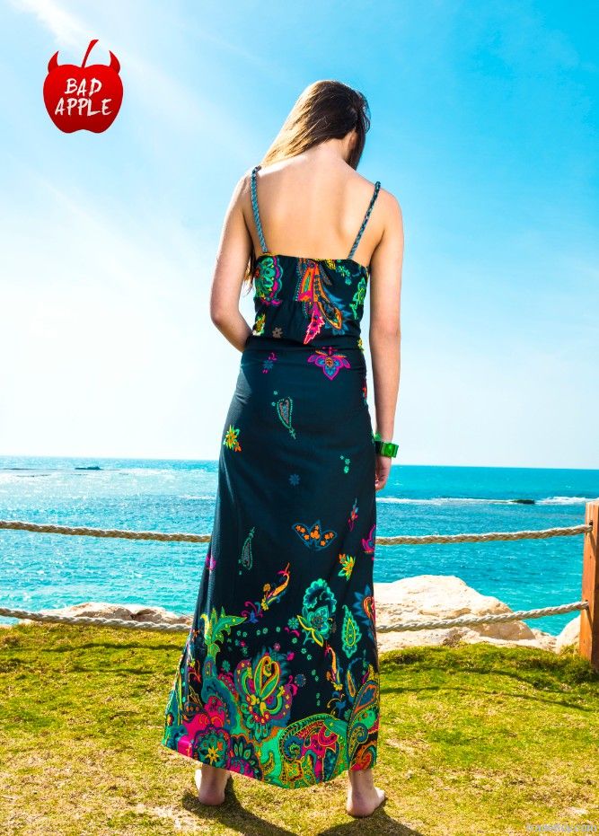 2013 women new fashion beautiful beachwear maxi dress
