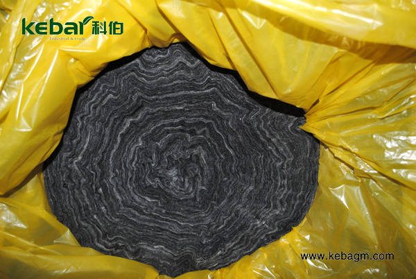 Black Glass wool Blanket