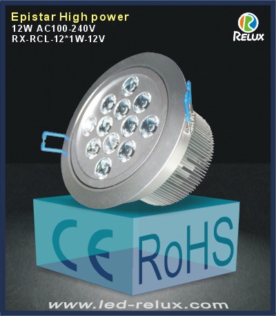 led downlight RX-RCL-12*1W-W-12V