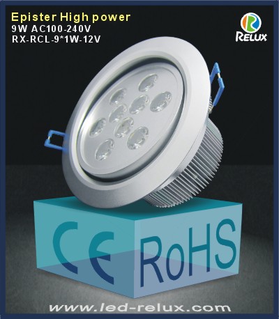 led lighting RX-RCL-9*1W-W-12V