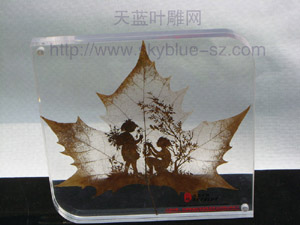 natural leaf carves------World exclamation