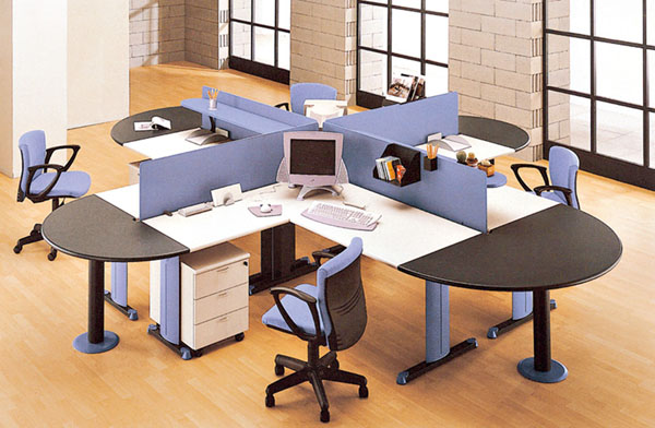 office staff workstation, work platform