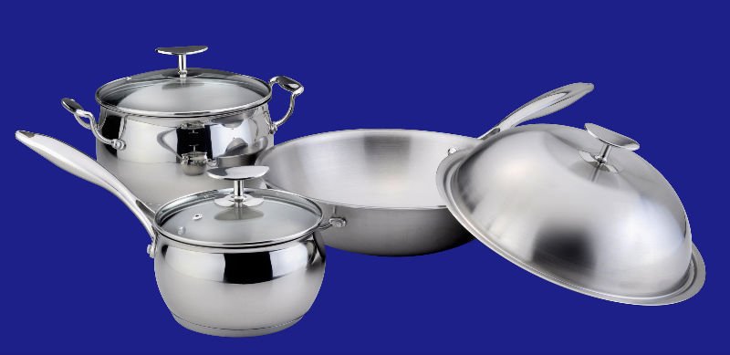 6pcs stainless steel cookware