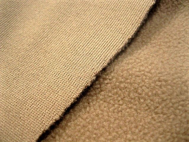 Polyester polar fleece