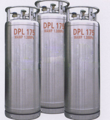 cryogenic liquid cylinder