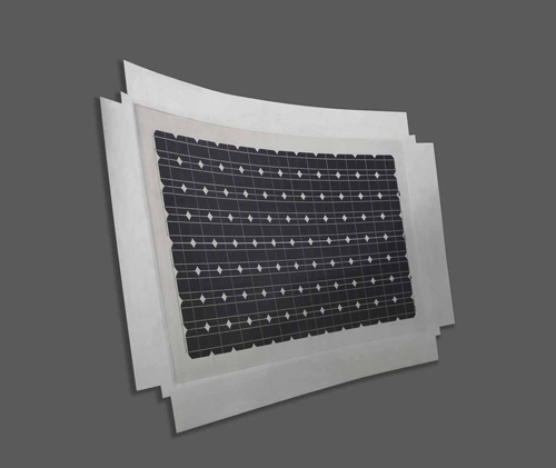 Aluminium substrate solar module