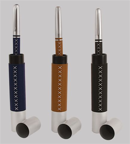 Leather pen set