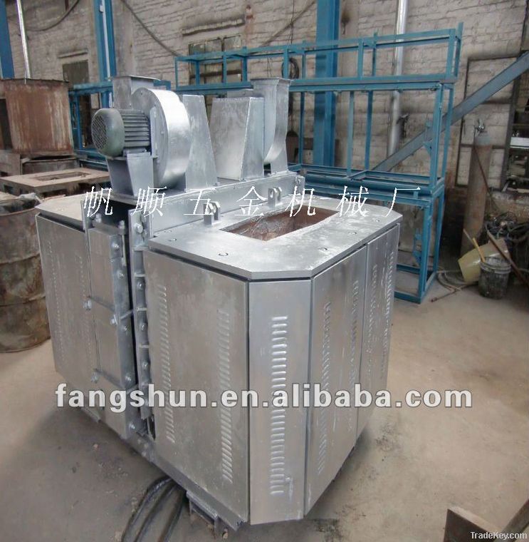 aluminum scrap energy saving induction furnace