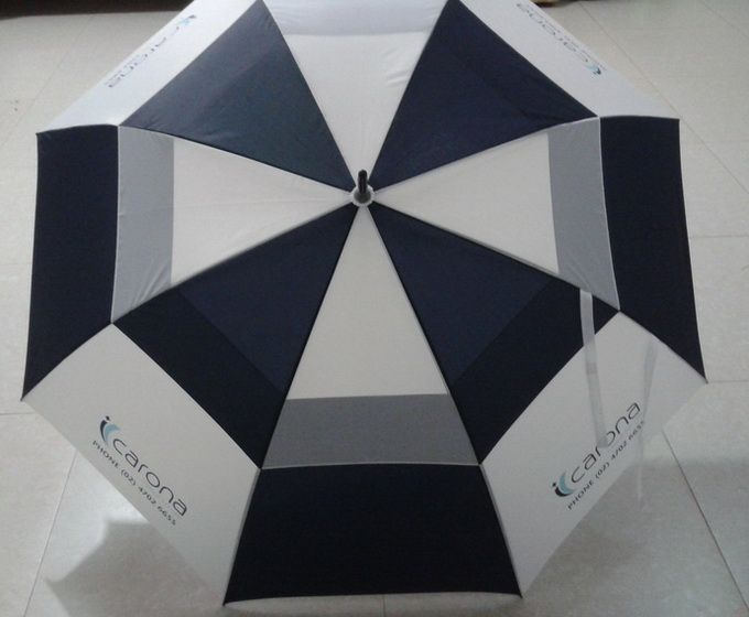 Double Layers Vented Golf Umbrella