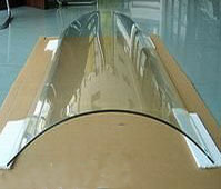 Flat and bent tempered glass