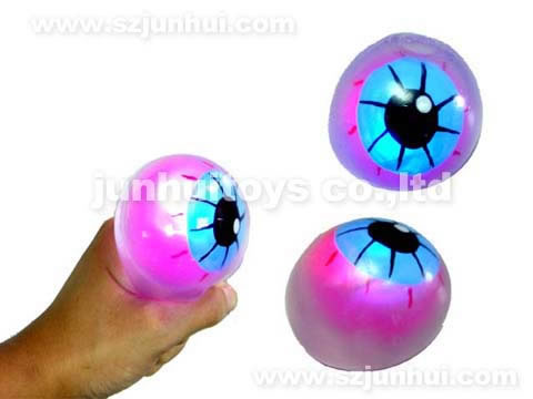 Novelty toys-flashing eye ball