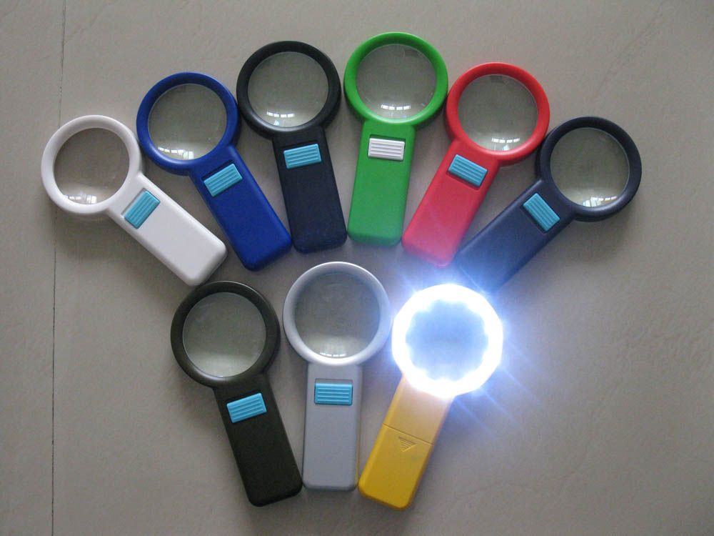 LED Light Magnify Glasses