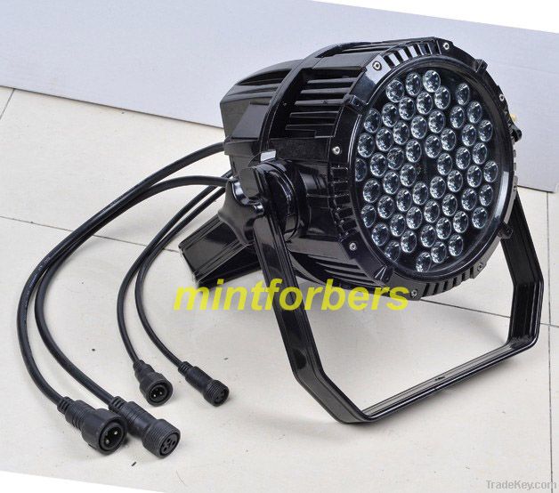 54pcs*3w RGBW LED par light