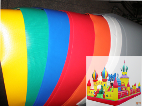 PVC coated fabric for Inflatable material