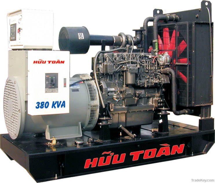 HT5J38, John Deere diesel engine, driving a Mecc Alte alternator (Italy)