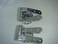 chrome toilet seat hinge without bar