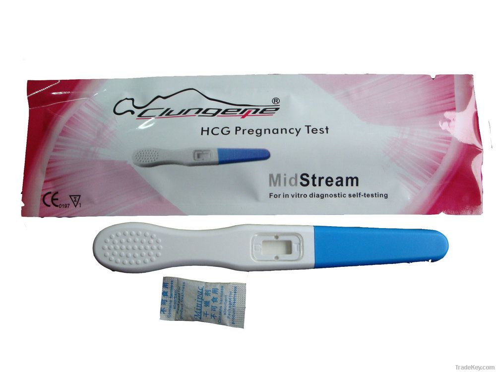 One Step Rapid Urine HCG Pregnancy Test Midstream